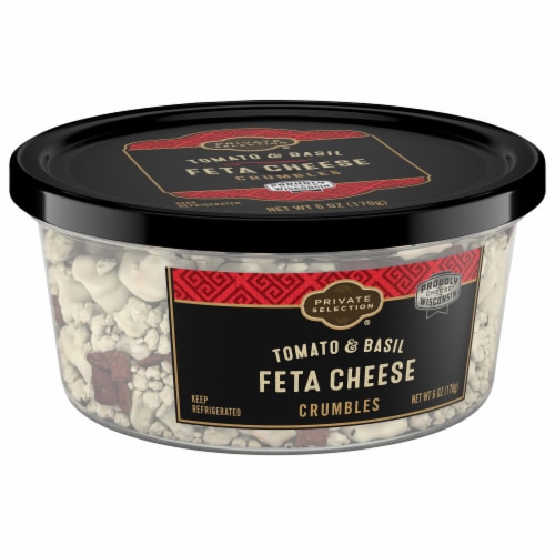 Private Selection® Tomato Basil Feta Crumbles Perspective: back
