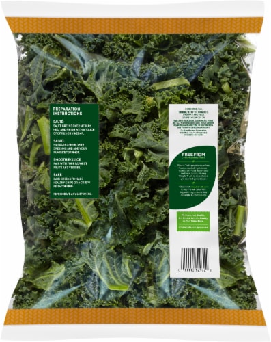 Simple Truth® Organic Chopped Tuscan Kale Perspective: back