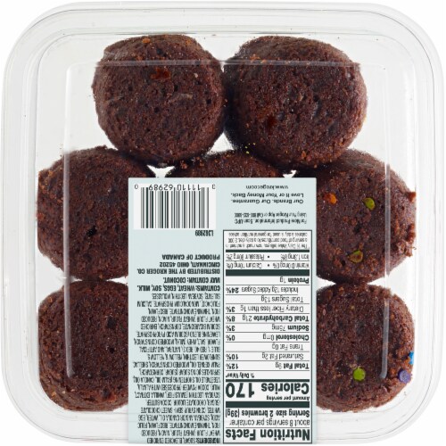 Bakery Fresh Mini Spring Brownie Tub Perspective: back