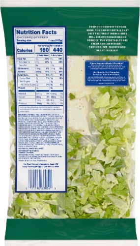 Kroger® Caesar Chopped Salad Kit Perspective: back