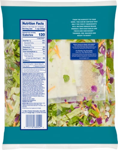 Kroger® Creamy Italian Chopped Salad Kit Perspective: back