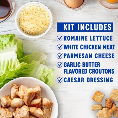 Kroger® Chicken Caesar Salad Kit Perspective: back