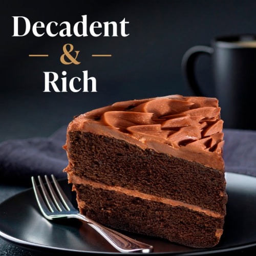 Private Selection® Classic Chocolate Cake Slice Perspective: back