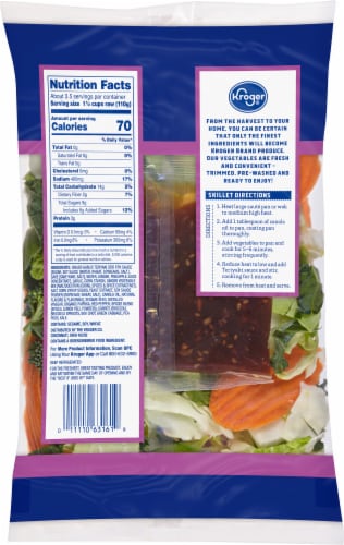 Kroger® Ginger Garlic Stir Fry Kit Perspective: back