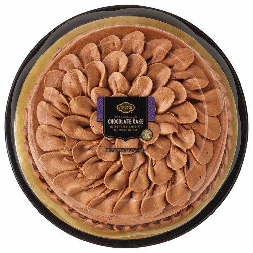Private Selection® Double Chocolate Cake with Real Chocolate Buttercream Icing Perspective: back
