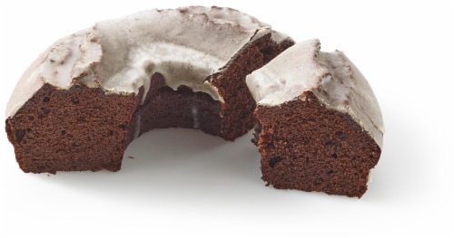 Bakery Fresh Half Chocolate Pudding Cake Perspective: back