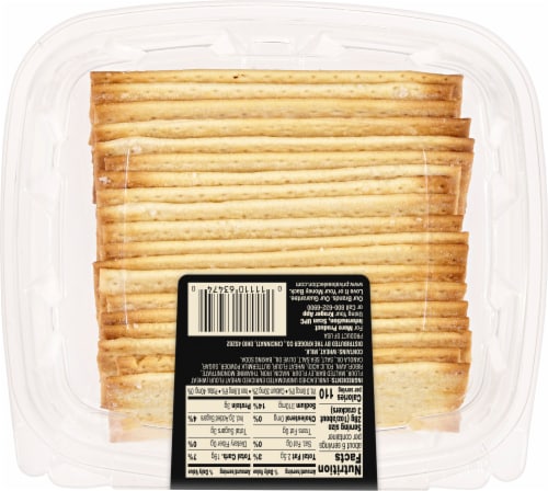 Private Selection® Sea Salt Buttermilk Crackers Perspective: back