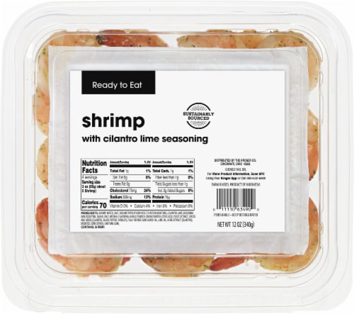Kroger® Cilantro Lime Shrimp Perspective: back