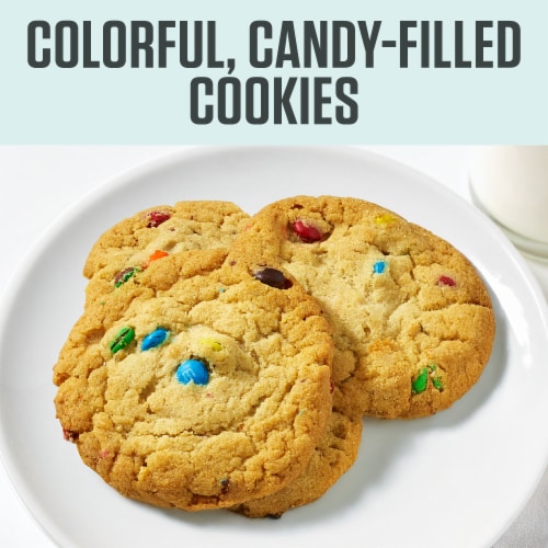 Bakery Fresh Mini M&M Cookies Perspective: back