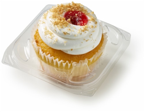 Private Selection® Jumbo Strawberry Cheesecake Cupcake Perspective: back