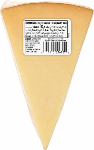 Private Selection® Parmesan Wedge Cheese Perspective: back