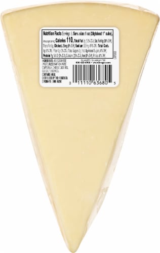 Private Selection® Asiago Wedge Cheese Perspective: back
