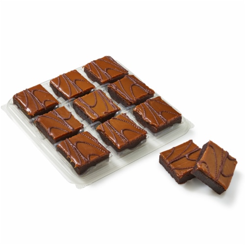 Private Selection® Caramel Ganache Brownie Bites Perspective: back