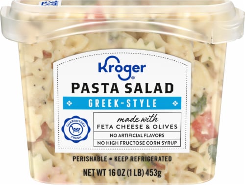 Kroger® Greek Pasta Salad Perspective: back