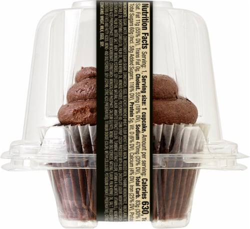 Private Selection® Hot Chocolate Cupcake Perspective: back