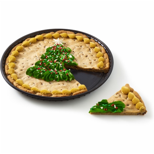 Kroger® Christmas Tree Colossal Chocolate Chip Cookie Perspective: back