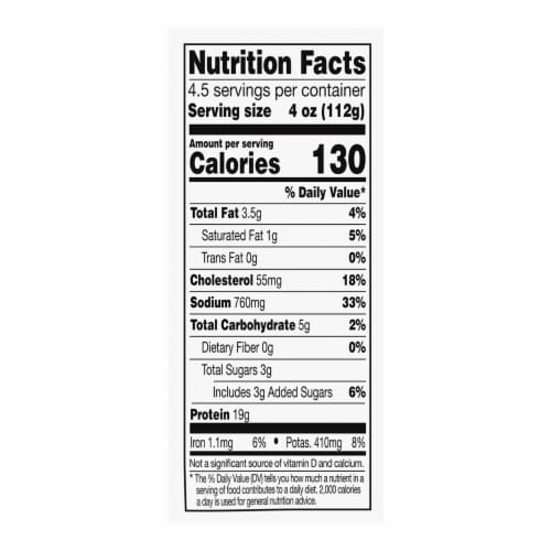 Kroger® Kansas BBQ Tenderloin Perspective: back