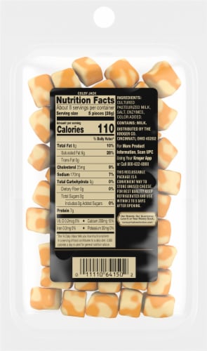 Private Selection® Colby Jack Cheese Cubes Perspective: back