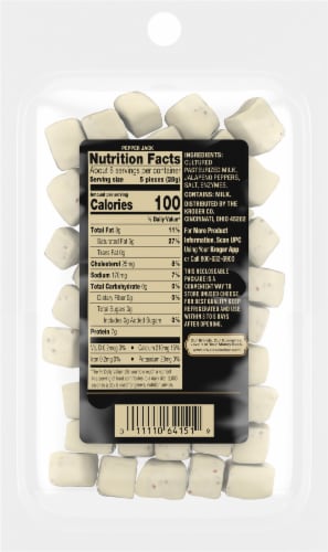 Private Selection® Pepper Jack Cheese Cubes Perspective: back