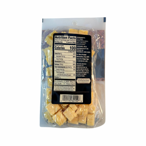 Private Selection® Gouda Cheese Cubes Perspective: back