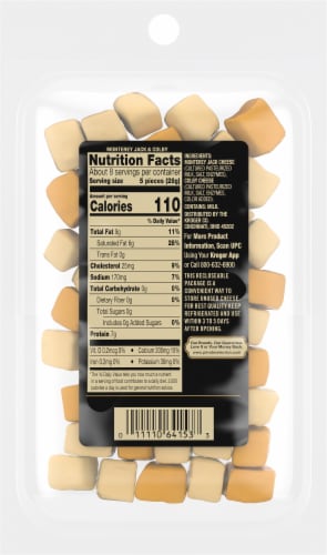 Private Selection® Monterery Jack & Colby Cheese Cubes Perspective: back