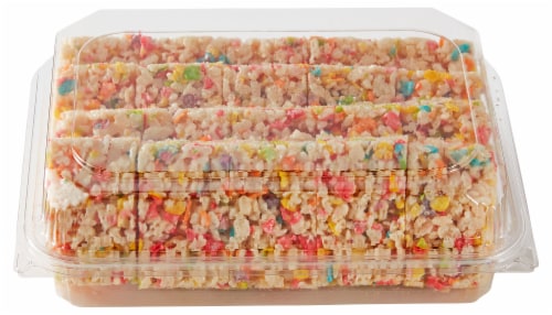 Bakery Fresh Fruity Crispy Rice Bar Perspective: back