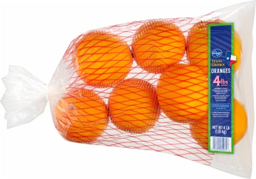 Kroger® Oranges Bag Perspective: back