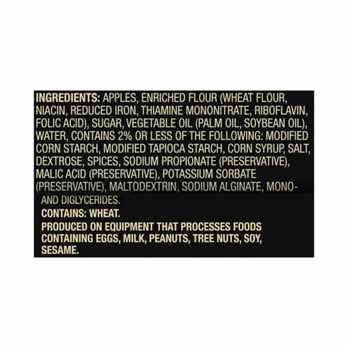 Private Selection® Honeycrisp Apple Half Pie Perspective: back
