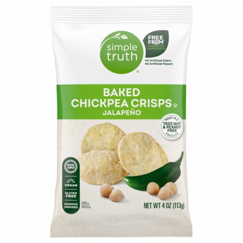 Simple Truth® Baked Jalapeno Chickpea Crisps Perspective: back