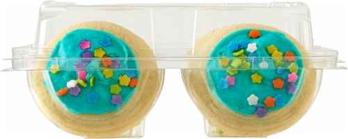 Bakery Fresh Frosted Sugar Cookies Perspective: back