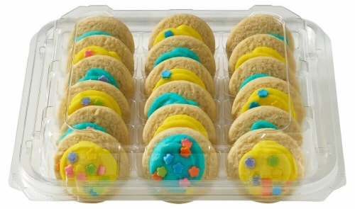 Bakery Fresh Mini Frosted Sugar Cookies Perspective: back