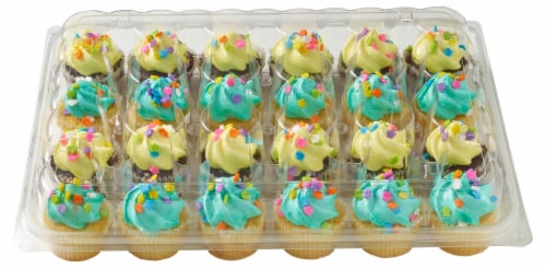 Bakery Fresh Spring Mini Cupcakes Perspective: back