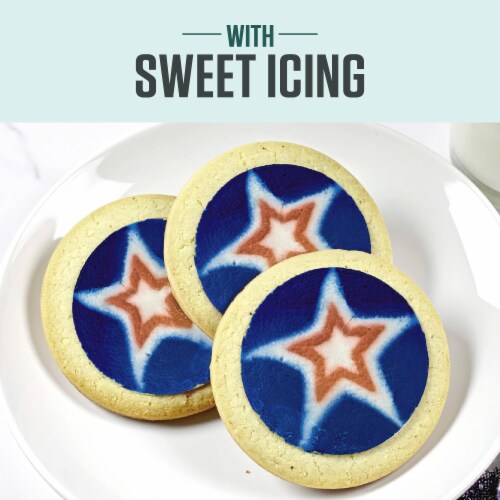 Bakery Fresh Star Frosted Sugar Cookies Perspective: back
