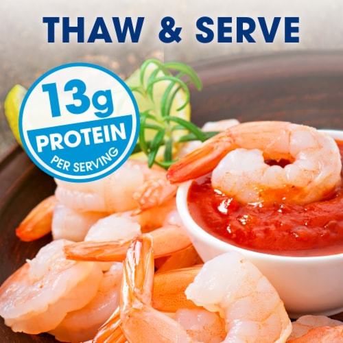 Kroger® Jumbo Shrimp Cooked Peeled & Deveined Tail On Perspective: back