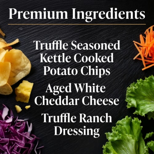 Private Selection® Aged Cheddar and Truffle Chopped Salad Kit Perspective: back