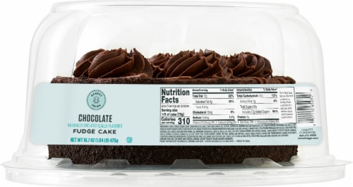 Bakery Fresh Chocolate Cake Perspective: back