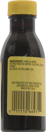 Kroger® Pure Vanilla Extract Perspective: back