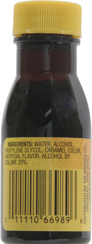 Kroger® Imitation Black Walnut Flavor Perspective: back