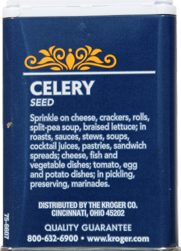 Kroger® Celery Seed Perspective: back