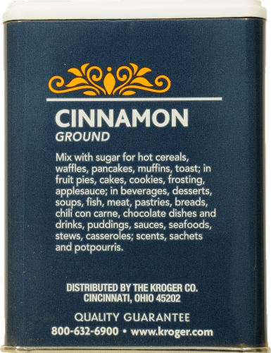 Kroger® Ground Cinnamon Perspective: back