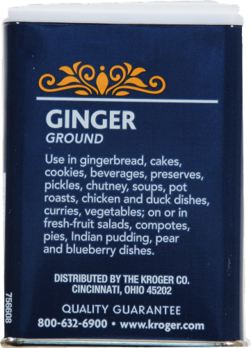 Kroger® Ground Ginger Perspective: back