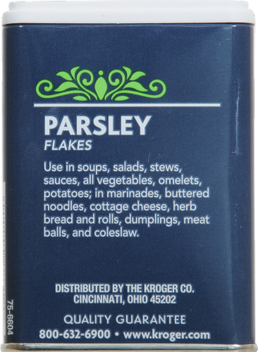 Kroger® Parsley Flakes Perspective: back