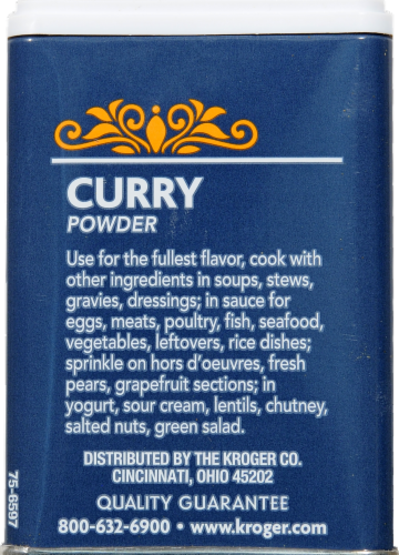 Kroger® Curry Powder Perspective: back
