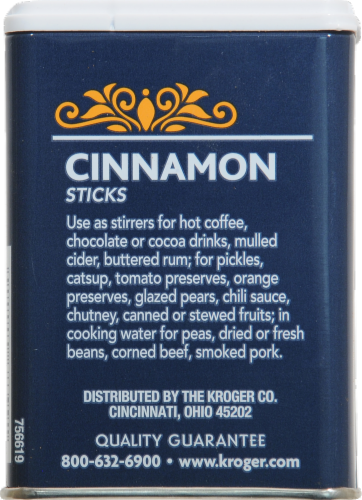 Kroger® Cinnamon Sticks Perspective: back