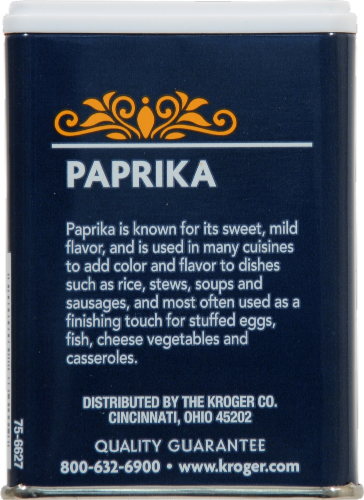 Kroger® Paprika Perspective: back