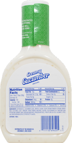 Kroger® Creamy Cucumber Dressing Perspective: back