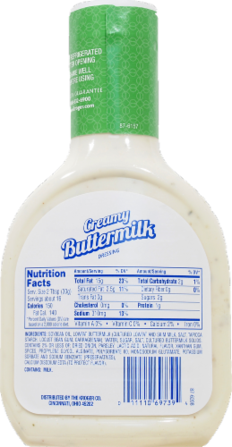 Kroger® Creamy Buttermilk Dressing Perspective: back