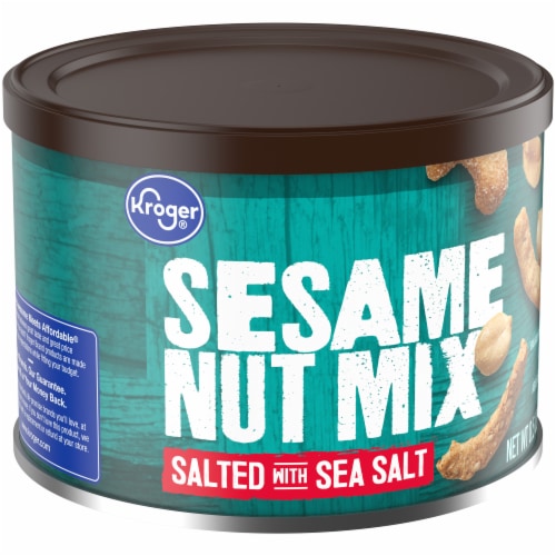 Kroger® Sesame Nut Mix Salted with Sea Salt Perspective: back