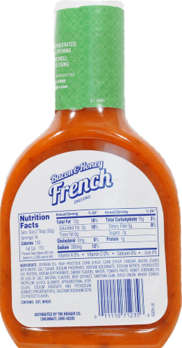 Kroger® Bacon & Honey French Dressing Perspective: back