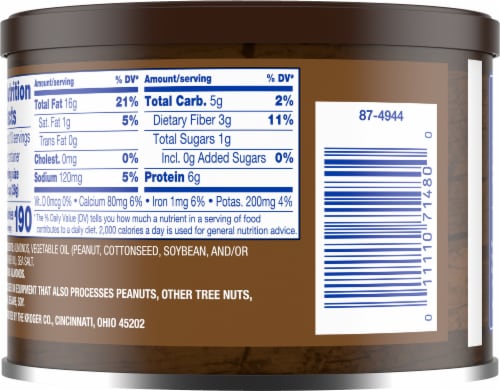 Kroger® Roasted Almonds with Sea Salt Perspective: back